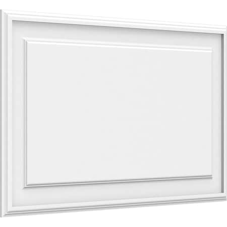 Ekena Millwork Legacy Raised Panel Decorative Wall Panel, 34"W x 20"H x 5/8"P WALP34X20X062LEG